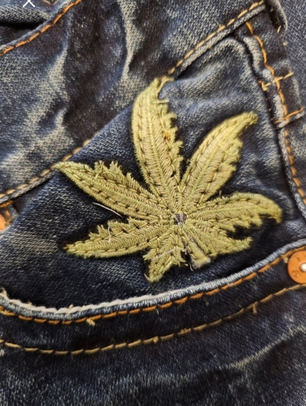 True Religion Jimmy Hendrix Society Club jeans, new with tags and extremely RARE - Picture 12 of 14